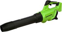 Greenworks GD40AB Accu Bladblazer met Cruise Control, Borstelloze Motor, 210 km/u, 15,6 m³/min, Turbo Functie, ZONDER 40V Accu & Lader