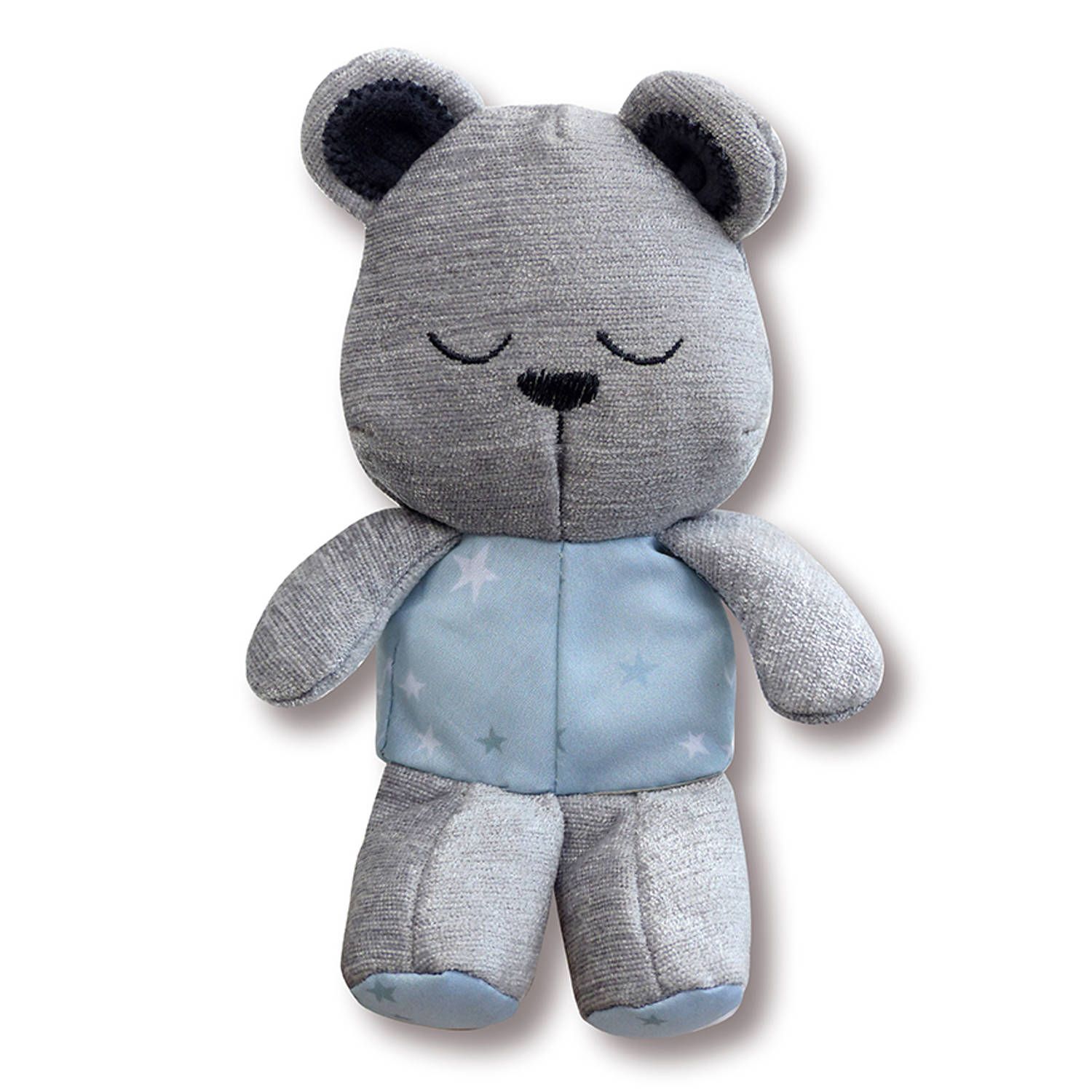 little bird told me - Rae de Beer - Knuffel - Grijs