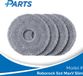 Roborock S10 MaxV Slim Dosettes (4 Stuks, Plus.Parts® alternatief voor 8.02.0453)