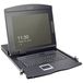 DIGITUS 19" KVM-console met 17" TFT-display (4:3), IT-toetsenbordindeling, KVM-switch met 16 VGA-poorten, zwart
