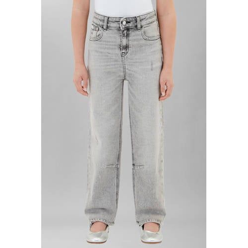 Calvin Klein high waist barrel jeans - grijs