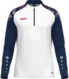 Jako Sonic Ziptop Heren - Wit / Marine / Rood | Maat: XXL