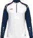 Jako Sonic Ziptop Heren - Wit / Marine / Rood | Maat: XXL