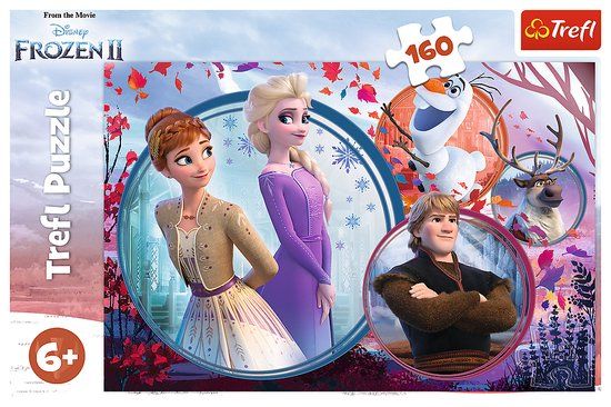 Trefl Puzzel Disney Frozen 2 - 160 stukjes - Anna Elsa Olaf