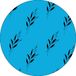 Bonateks Ronde digitaal bedrukte muismat, antislip onderkant, voor kantoor en thuis, diameter: 22 cm