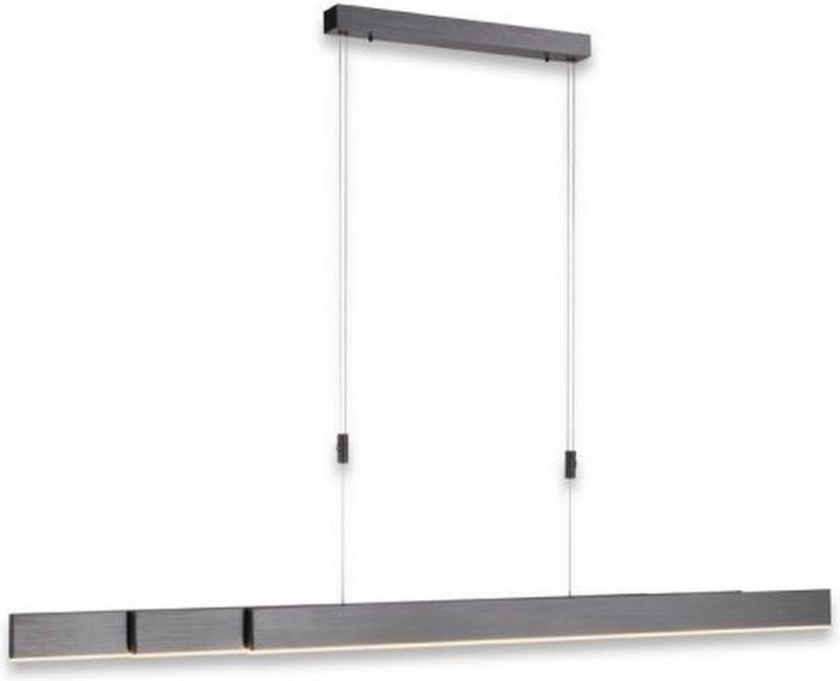 PAUL NEUHAUS - Hanglamp e-Slide L 120-200 cm donker grijs