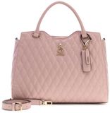 GUESS Tamara Satchel Handtas Schoudertas Light Pink