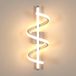 Comely 26W LED Wandlamp Binnen Moderne Wandlamp Wit van Aluminium LED Wandlampen voor Slaapkamer Woonkamer Trap Gang - Warm Wit 3000K