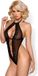 Obsessive Open Body met Strikje – Erottische Body – Maat L/XL – Zwart