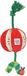 Eric Carle Pluche Rupsje Nooitgenoeg Appel met Flostouw Hondenspeelgoed 38 cm