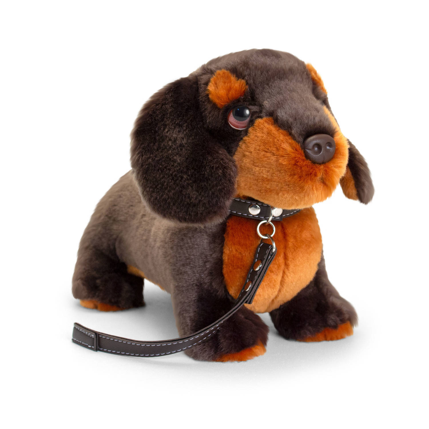 Keel Toys Knuffel - Teckel - hond - pluche - knuffeldier - 30 cm