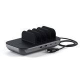 Satechi Dock5 Multi-Device Charging Station - Black/Space Gray