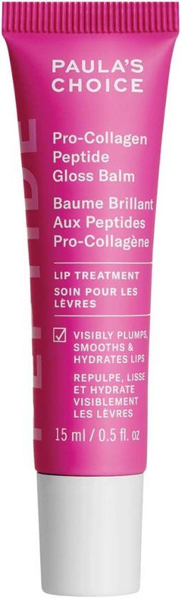 Paula's Choice Pro-Collagen Peptide Gloss Balm - Gloss Lippenbalsem - Voor Droge Lippen - 15 ml
