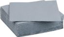 Color Party diner/feest servetten - 30x - zilvergrijs - 38 x 38 cm - papier - 3-laags