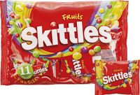 Skittles Mini Uitdeelzak - 11 x 18 gram