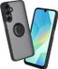Techsuit Hoesje geschikt voor Samsung Galaxy A16 - Glinth Back Cover met ring en magneet - Zwart