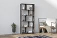 Hanah Home Stijlvol antraciet boekenplank
