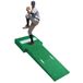 VEVOR Pitching Mound, draagbare honkbalwerper 77 inch IIndoor Outdoor Pitching Praktijk- en trainingsapparatuur, Softbal Pitching Aids met Antifade Gras, Pitching Rubber, Draaggrepen