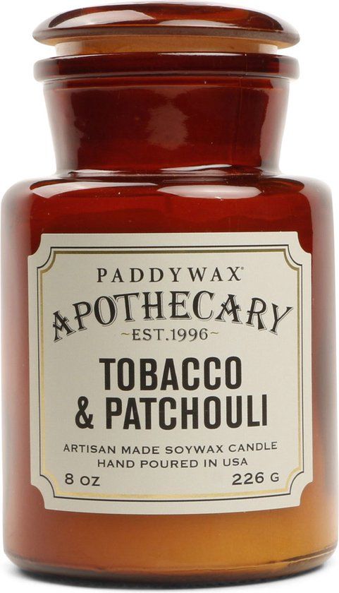 Paddywax Hardware Geurkaars - Tobacco & Patchouli - 75 uur - Bruin