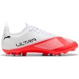 Puma Ultra 7 Play Mg Junioren Voetbalschoenen Rood, Wit EU 18 1/2 Kinderen