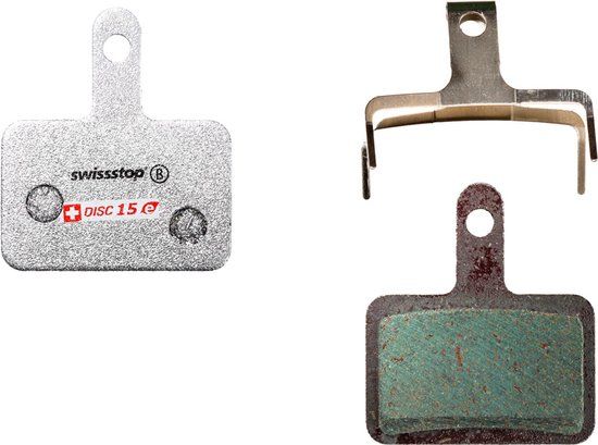 SwissStop Disc 15 E Brake Pad Set - Shimano, TRP, Tektro, Quad - Silver