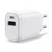 WAYTEX Dubbele oplader USB C en USB A, 30W PD