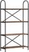 vidaXL Boekenplank 4-laags 80 x 30 x 146 cm Bewerkt Hout Oudhout