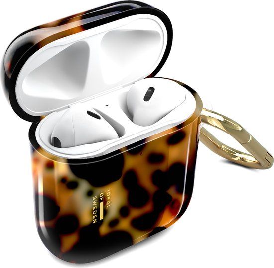 iDeal of Sweden Clear Case voor de Apple AirPods 1 / 2 - Tortoise