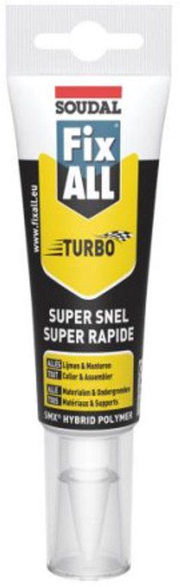 Soudal Fix All Turbo Lijm Wit 125 ml