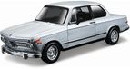 Bburago BMW 2002tii (1972) - modelauto 1:32 originele verzamelaarsauto, kleine speelgoedauto met beweegbare deuren, vanaf 5 jaar (18-43057)
