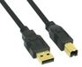 Inline 34555S USB-kabel - 5 m - Zwart