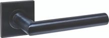 Intersteel Deurkruk Q 04 op rozet verdekt 53x53x6mm PVD zwart