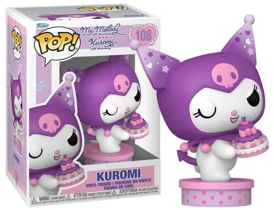 Funko Hello Kitty Kuromi vinylfiguur 108