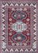 Safavieh Kazak Collection, Tribal Inspired Indoor Woven Area Rug, Red & Blue, 122 x 183 cm