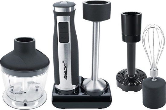 Steba MX40 - Staafmixer - 700W - RVS - Incl. Hakmolen, Garde & Pureerstaaf