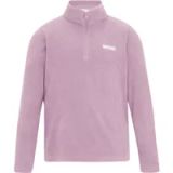 Regatta Kids Hot Shot II Halve Ritssluiting Fleece Purper Polyester Unisex 104