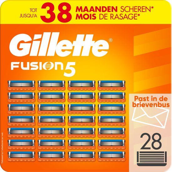 Gillette Fusion5 Scheermesjes voor Mannen - 28 stuks