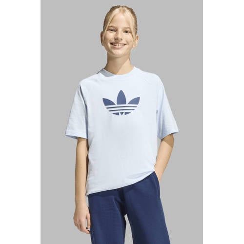 adidas Originals T-shirt GFX lichtblauw