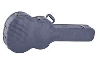 GEWA Gitaarkoffer Vipera - Klassieke Gitaar - Houten Kern - Gewelfd Deksel - Blauw - Accessoirevak - Hygrometer