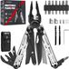 Merkloos Multitool tang - Multifunctionele tang - 32 functies - Met nylon tasje - RVS