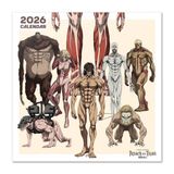 Grupo Attack on Titan Kalender 2027 Wandkalender