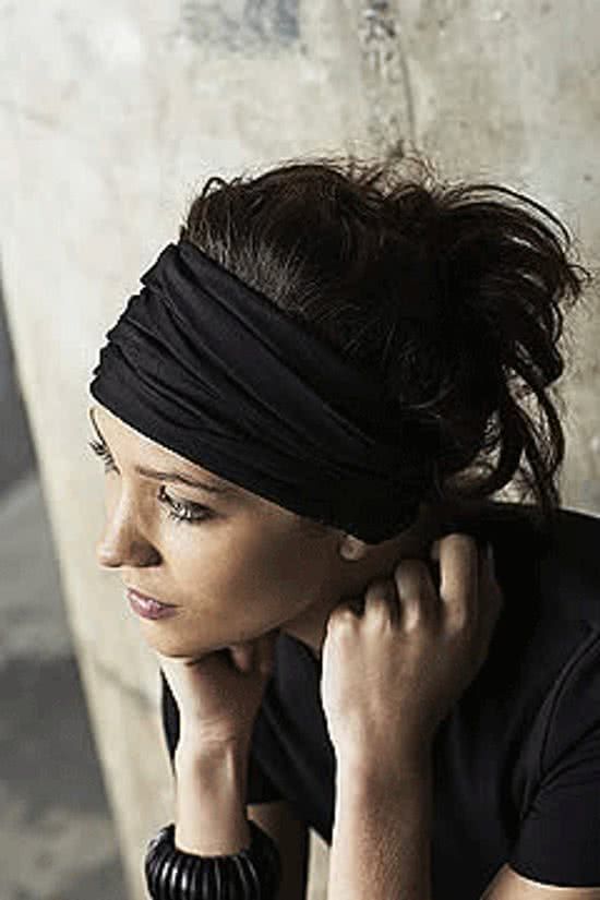 Kariban Dames haarband Rood - 8718758086291