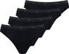 sloggi Dames Tai slip 4-pack 24/7 100 zwart