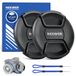 Neewer 77 mm lensdopset (2 stuks)