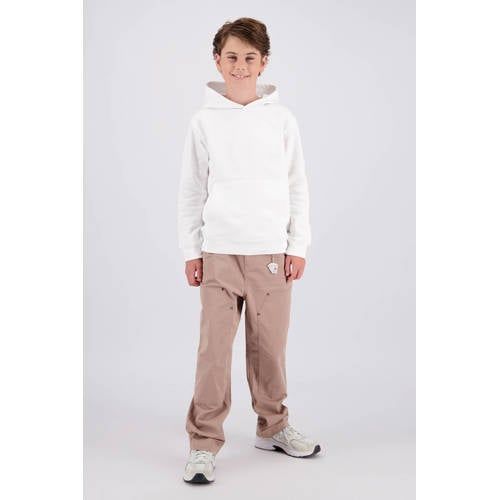 Raizzed hoodie met backprint - wit