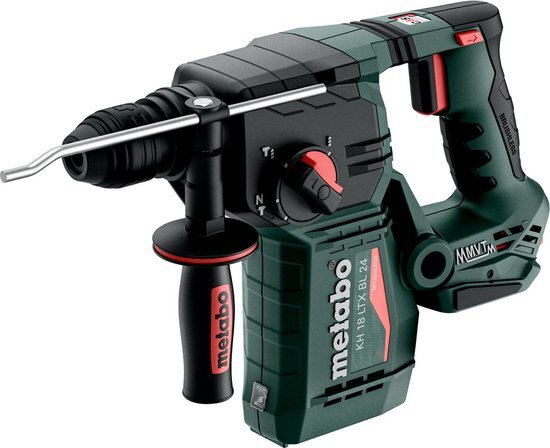 Metabo KH 18 LTX BL 24 body 18V Li-ion Accu combihamer body in Metabox