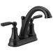 Delta Faucet 2532LF-BLTP Woodhurst Badkraan, Mat Zwart