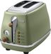 De'Longhi CTOV2003.GR Icona Vintage grille-pain, 900W, Vert