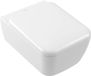 Villeroy & Boch Skyla cuvette suspendue – angulaire – TwistFlush – profondeur 53 cm – avec abattant softclose – blanc brillant 4682cl01