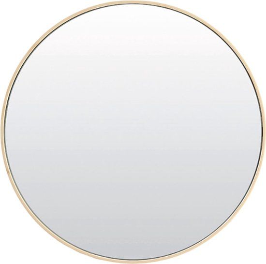 Light & Living Espejo Round Mirror - 50cm - Cream
